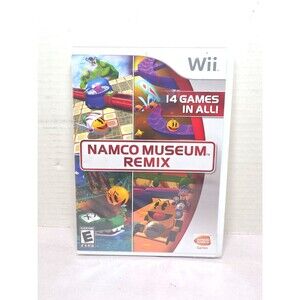 New Sealed Namco Museum Remix (Nintendo Wii, 2007) Video Game Pac-Man